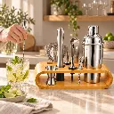 Bamboo cocktail set in use.webp