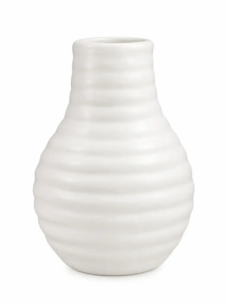 Vase AC 14cm (14.5x8cm) Ribbed Bud Mini - Base