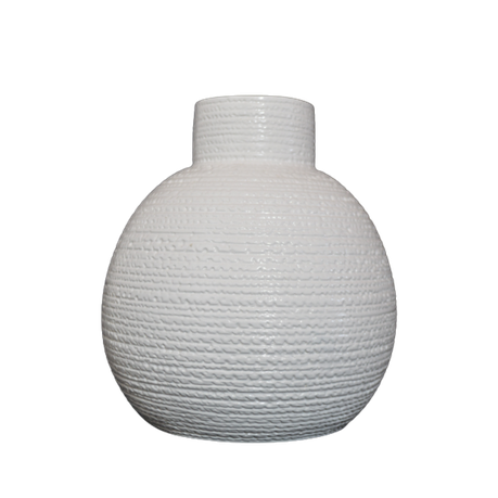 Vase AC 24cm (24x17cm) Textured Vase - Base