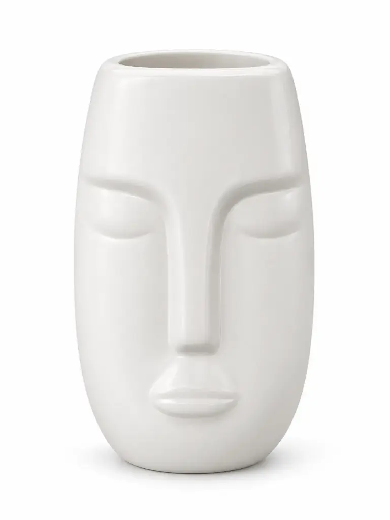 Vase AC 22cm (22x11x8cm) Clio Face Vase - Base