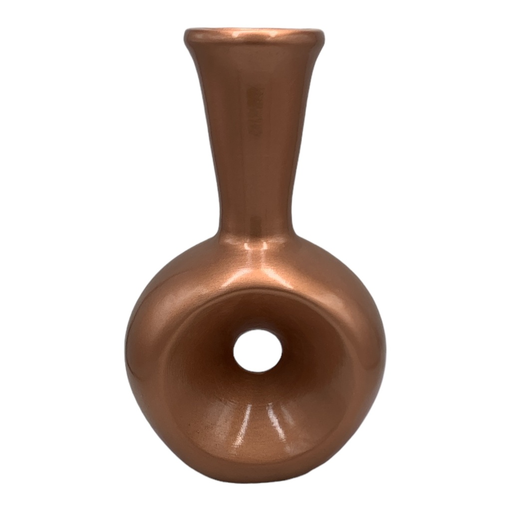 Vase AC 42Cm 1H Urn W/N Metallic