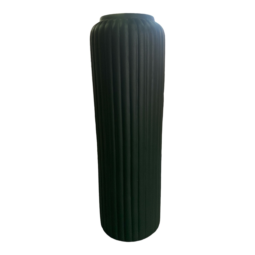 Vase AC 36cm (36x11cm) Louise Ribbed Bottle - Base