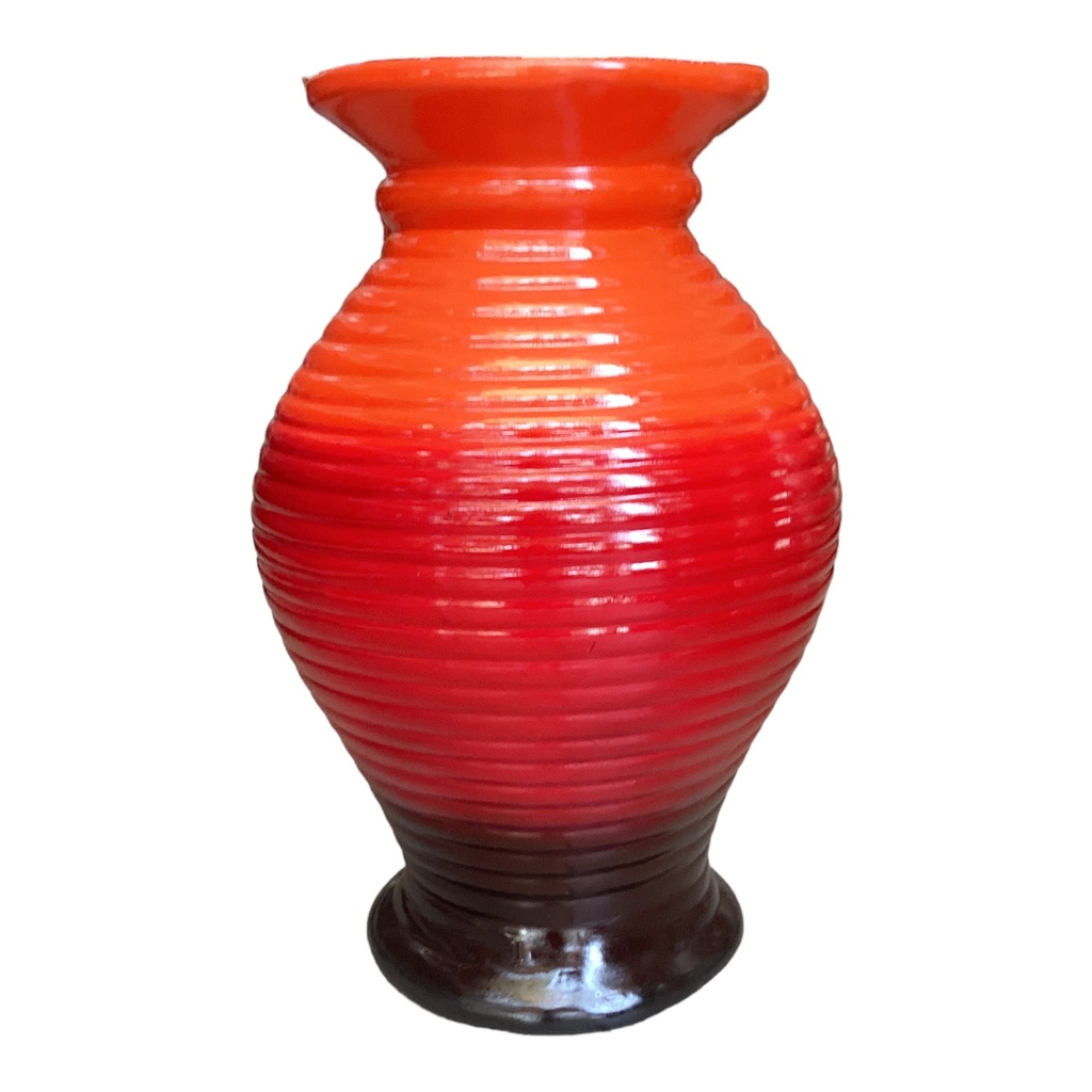 Vase AC 58cm (58x29cm) Belly Reeded Collection - Base