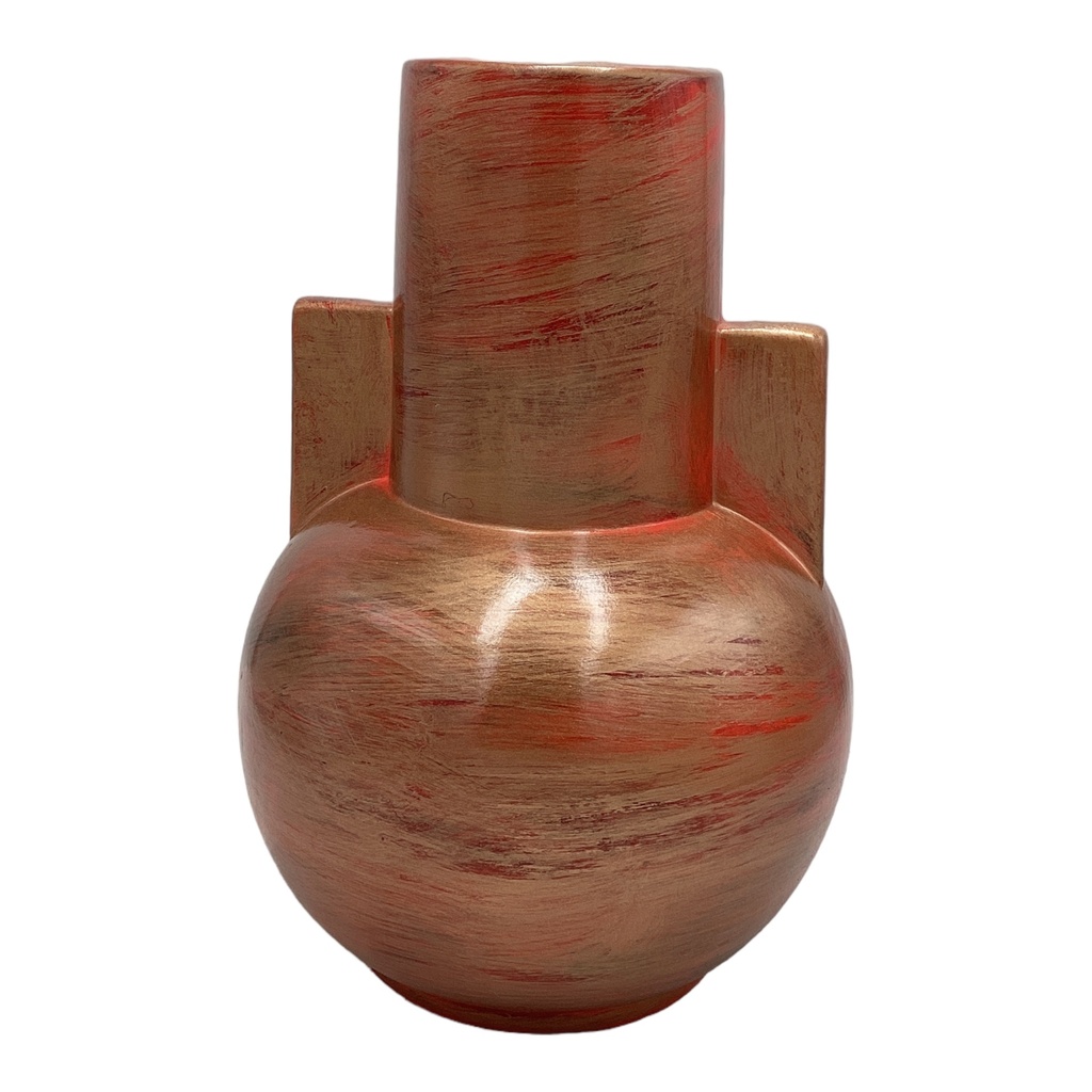 Vase AC 26X10X12Cm Star Trek Vase Metallic