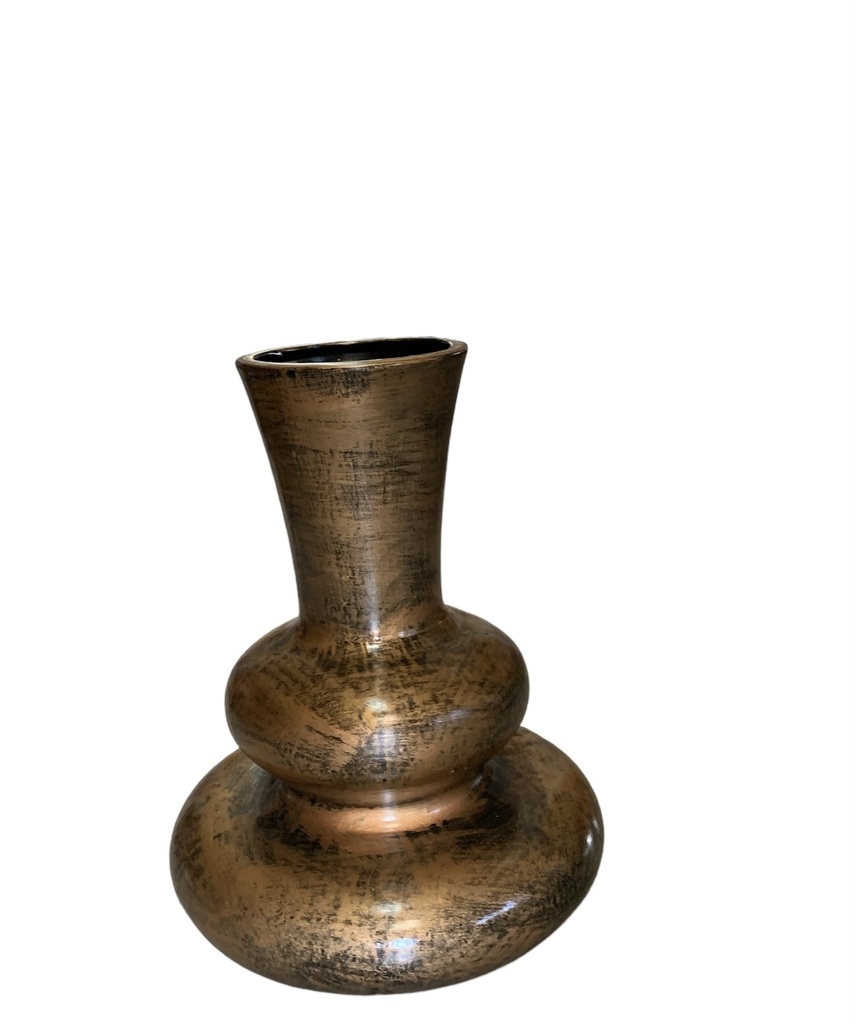 Vase AC 42cm Bubble Stack - Metallic
