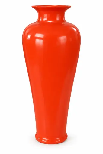 [HD2424|ORANGE] Vase AC 76cm Megan - Base (Orange)