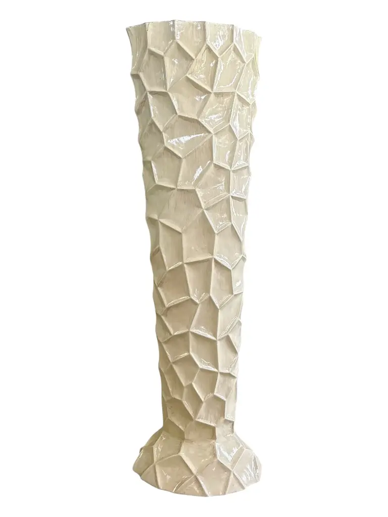 Vase AC 120cm (120x37x26cm) Louis Hammered - Base