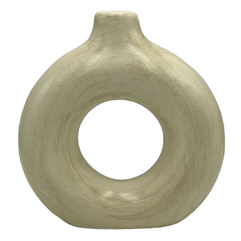 Vase AC 20x18x6cm Donut-Base
