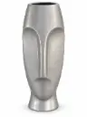 Vase AC 43cm Portrait Man - Metallic