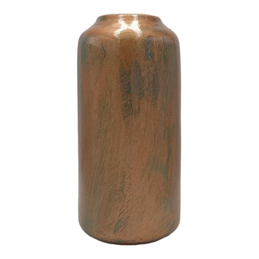Vase AC 29x14cm Traditional Stem-Metallic