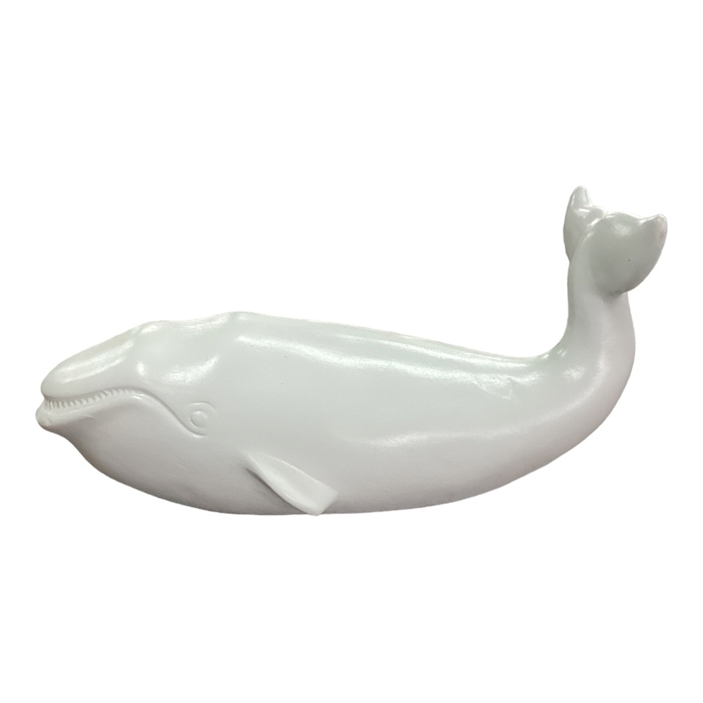 Decor Ornament 30x7cm Whale-Base