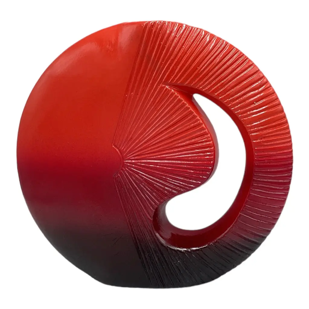 Vase AC 34cm (34x37x6.5cm) Elna Round Medium - Base