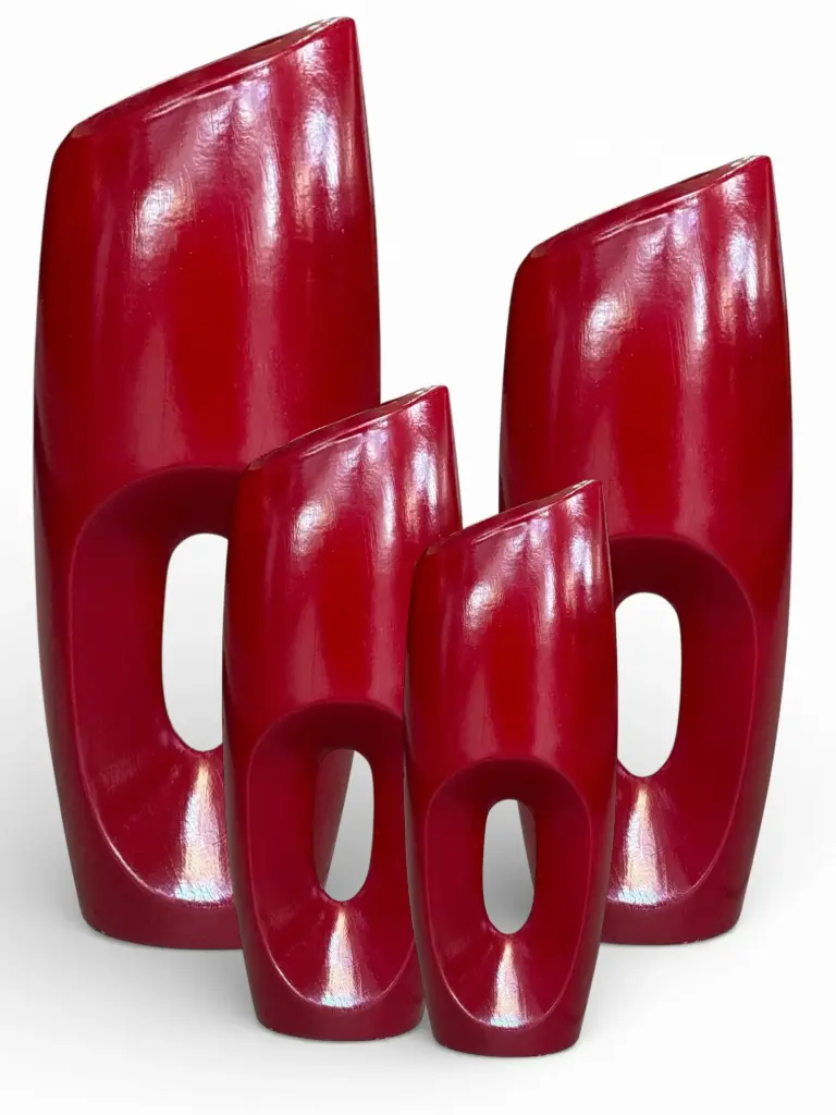 Vase AC 82x23x16cm Shakira-Base