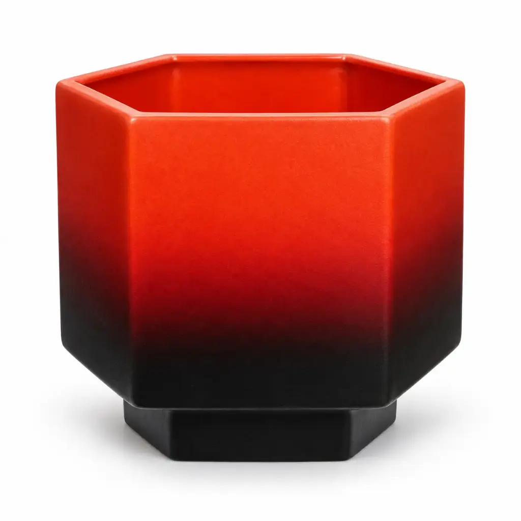 Planter AC 20cm (20x19cm) Hexagonal Planter Small -  Base