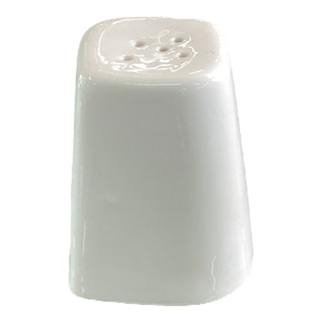Salt/Pepper Shaker Tapered Porcelain (7.6x5.3cm) - 237-358