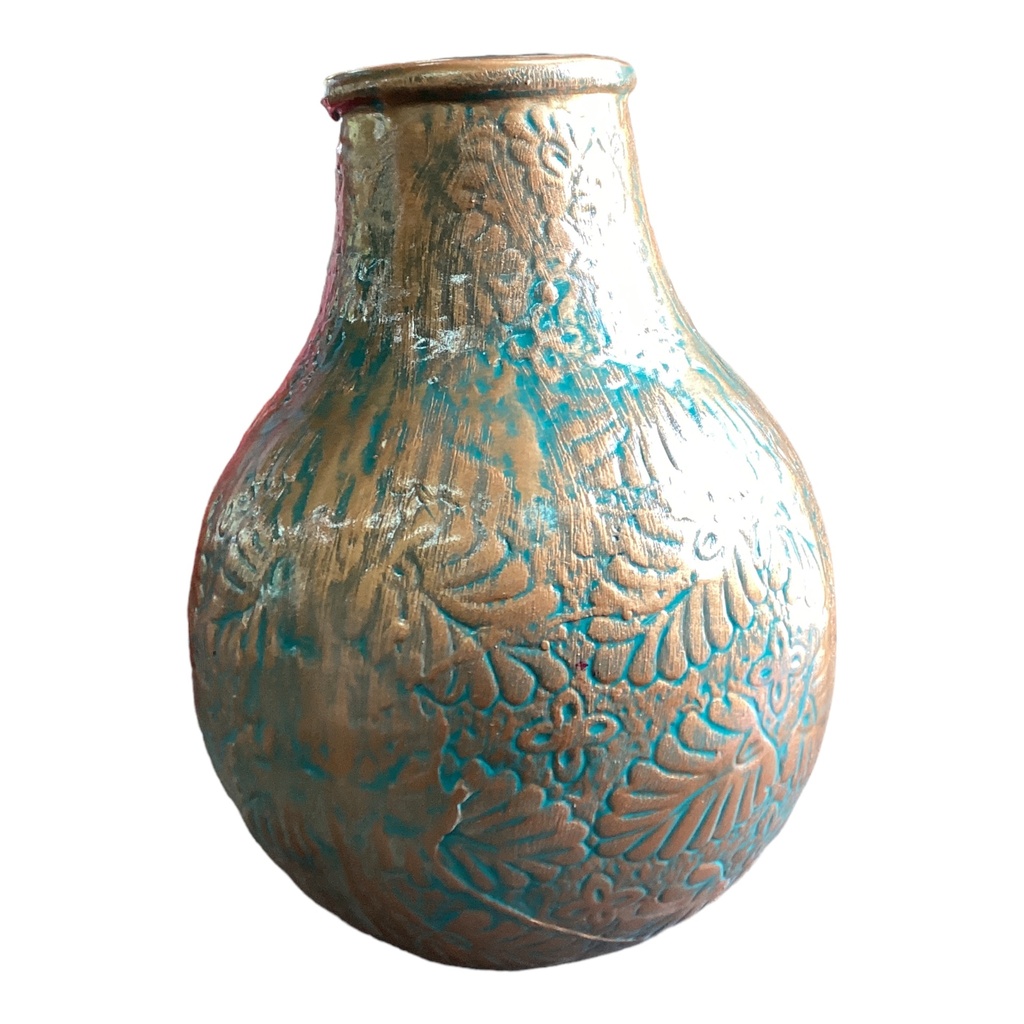 Vase AC 33cm (33x20cm) Nostalgia Fashion - Metallic
