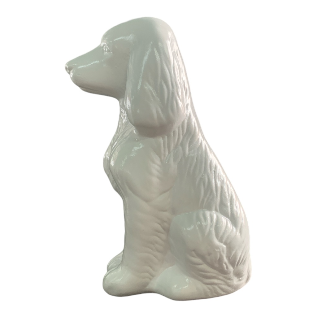 Decor Ornament 28x12x15cm Sitting Dog-Base