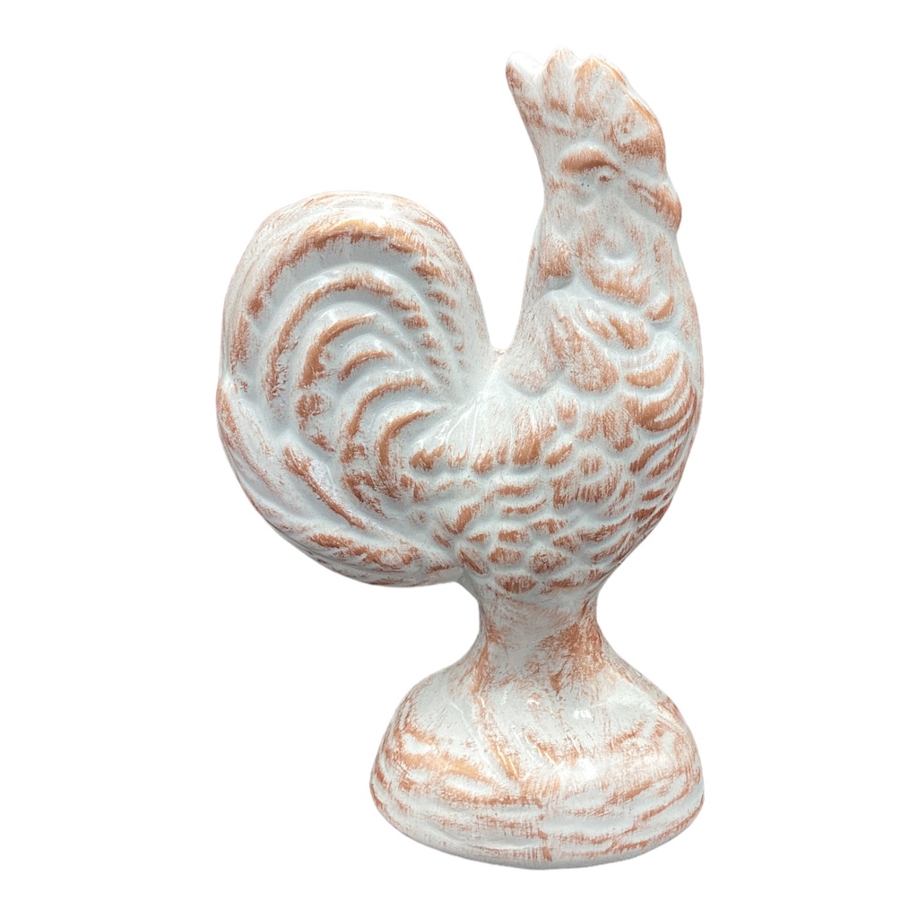 Decor Ornament AC 26x12cm Rooster-Base
