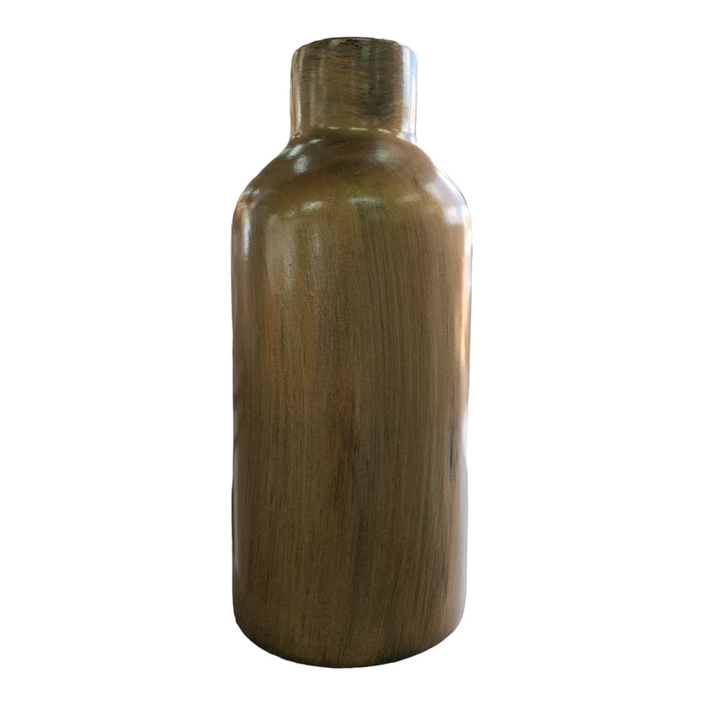 Vase AC 37x17cm Namibia Long-Metallic