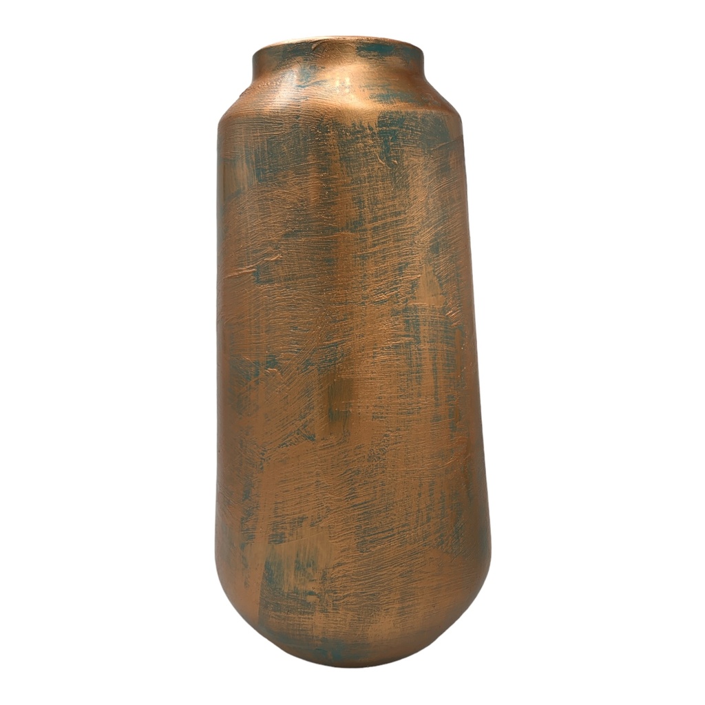 Vase AC 40x19cm Daniel Closed-Metallic