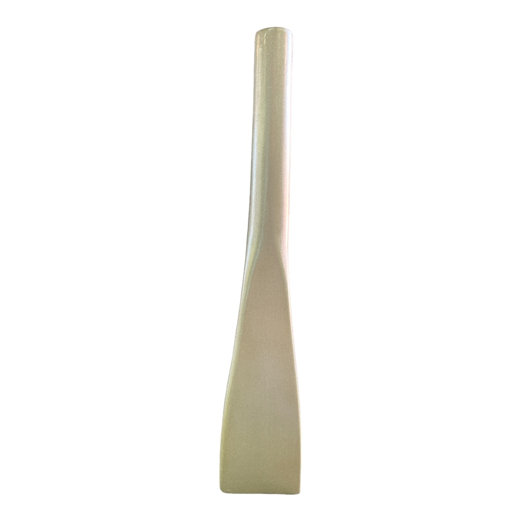 Vase AC 33x8cm Square Seed Bottle-Metallic