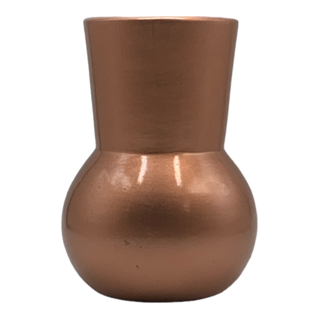 Vase AC 19cm (19x13cm) Décor Bulb - Metallic