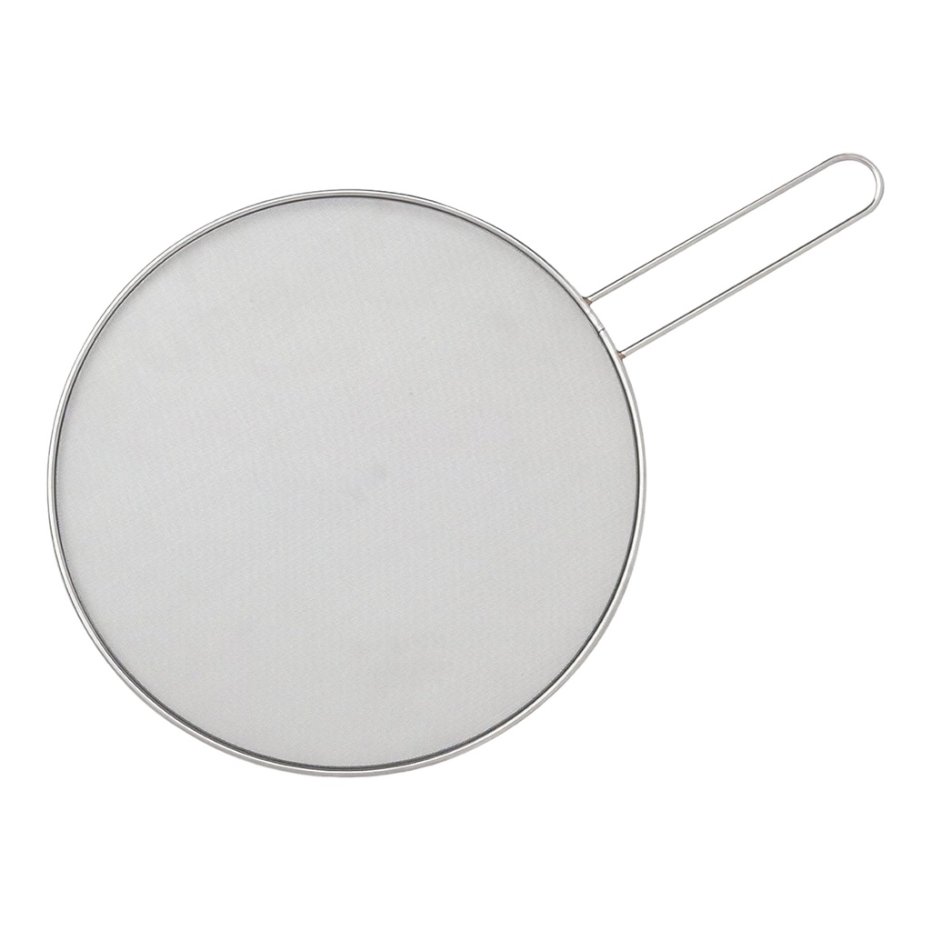Splatter Screen 25cm Round Stainless Steel Handle N815013