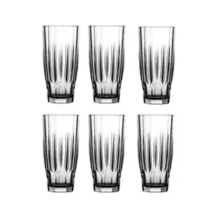 Tumbler Hiball 6pc Set 315ml Glass - Diamond 52998