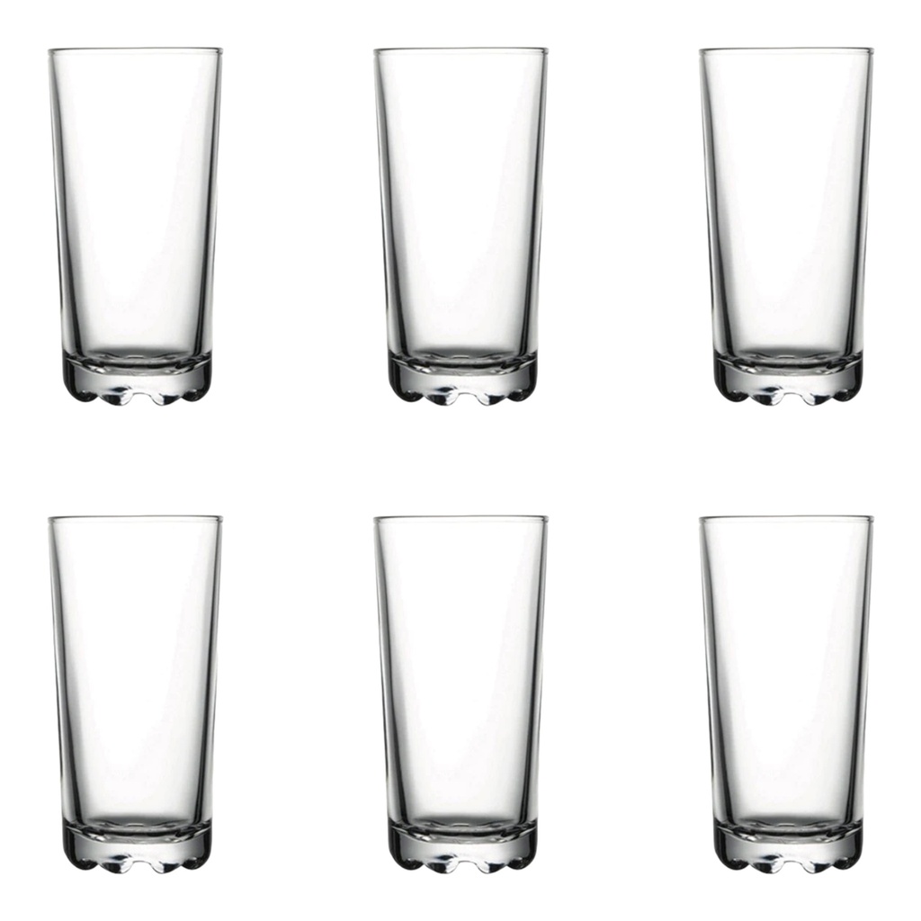 Tumbler Hiball 6pc Set 300ml Glass - Karaman 52449
