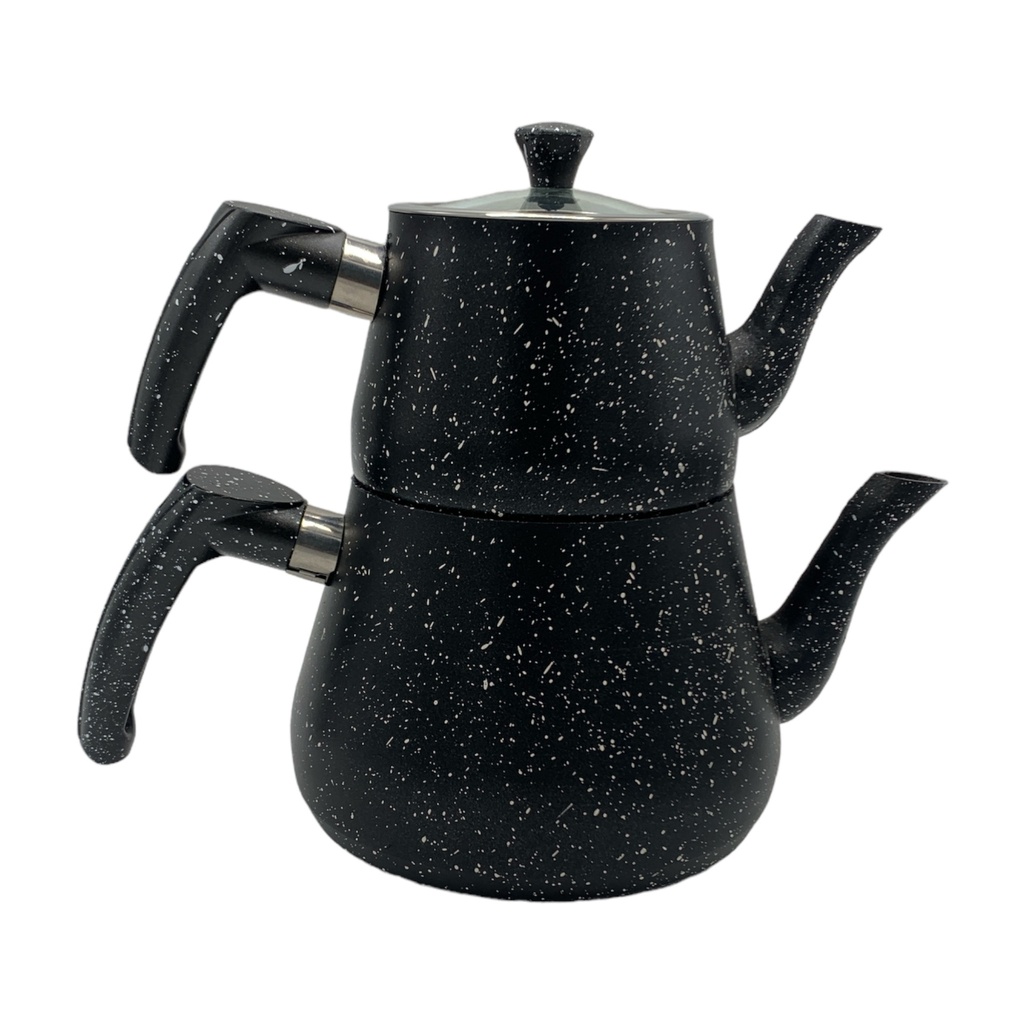 Turkish Tea Pot 3pc Set Granit BNC