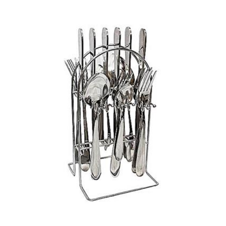 Cutlery Set 24pc Hanging Stainless Steel - Classic Line -  WD-018