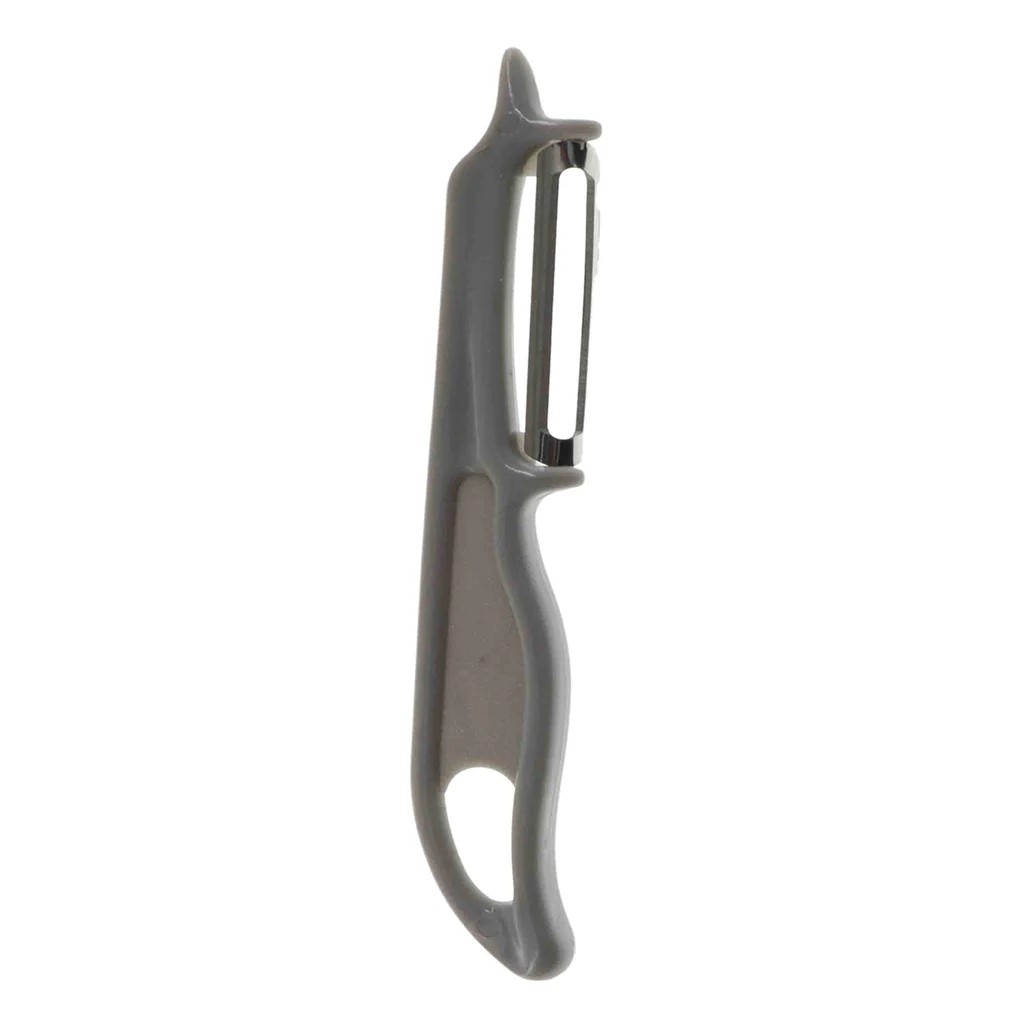 Peeler P-Type Stainless Steel with PP Plastic Handle (Grey) – 145x20x4mm Regent - 21702