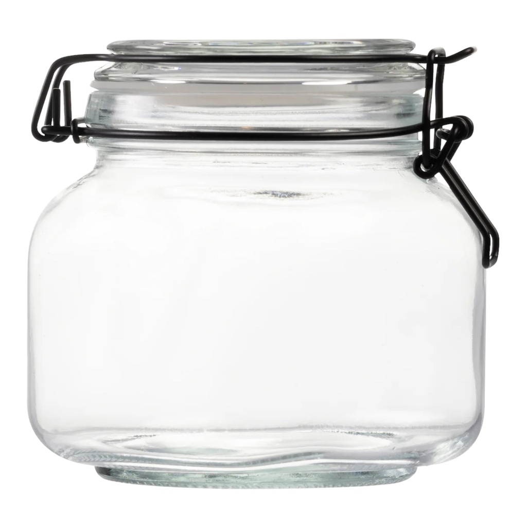 Canister 12.5x12cm Glass Lid Hermetic Regent 50831- Disc
