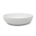 Bowl 26x6.5cm Flat White Round Porcelain
