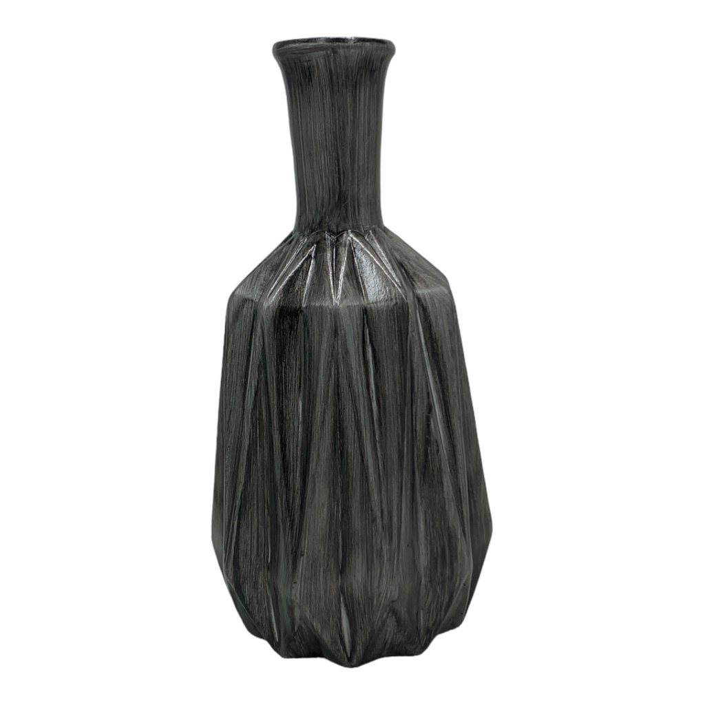 Vase AC 29cm (29x11cm) Laaiqah Narrow with Neck - Metallic