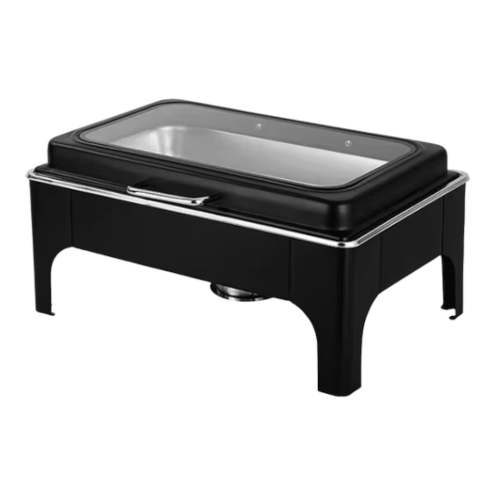 Chafing Dish 56x36x29cm Rectangular Flat With Window Colours