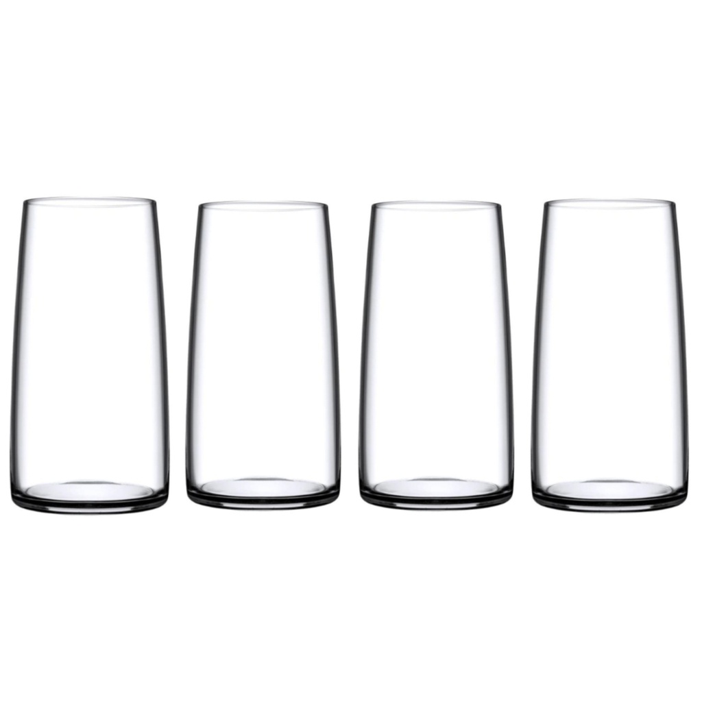 Tumbler Hiball 4pc Set 460ml Glass - Pinot 420449