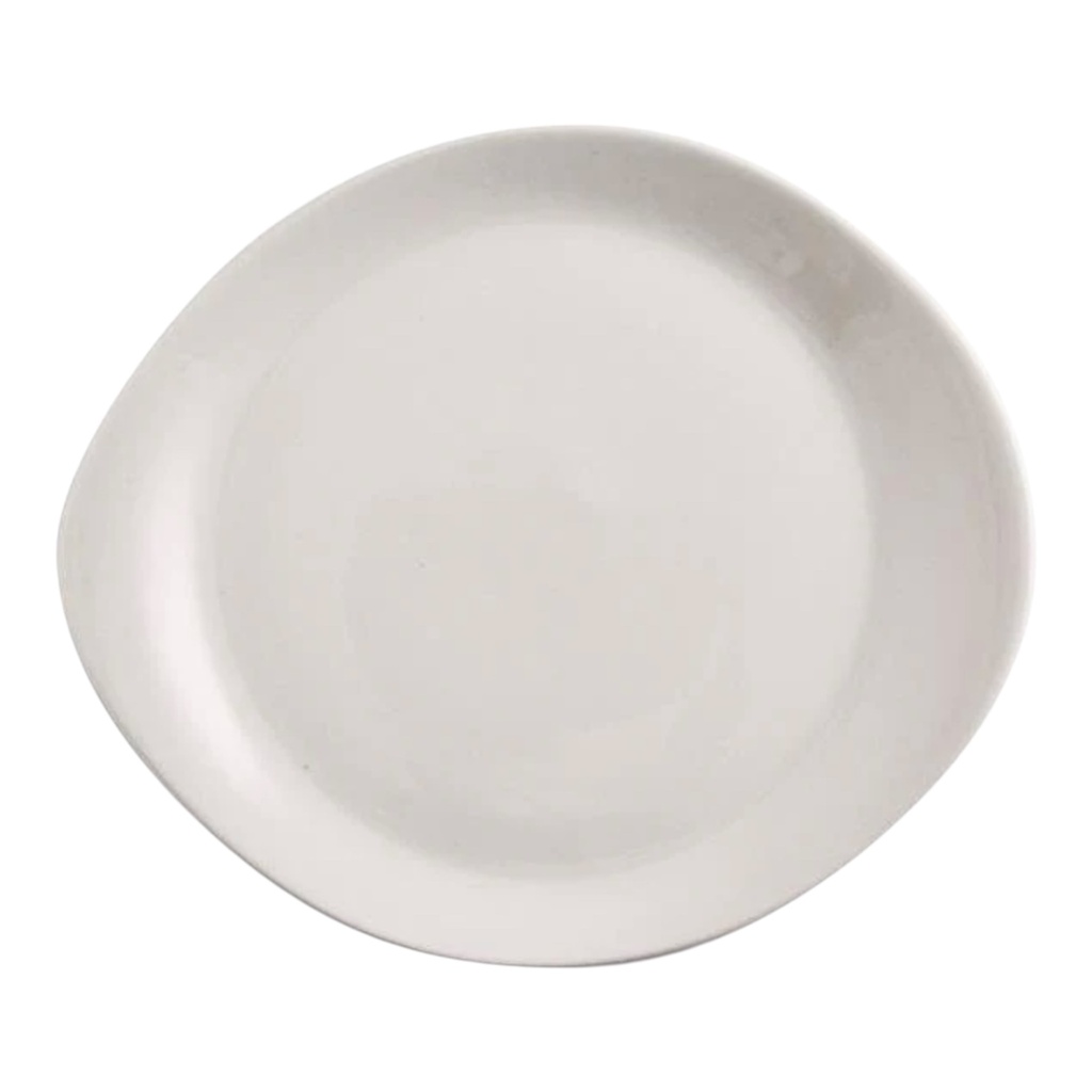 Plate 25x22cm Pebble - Continental