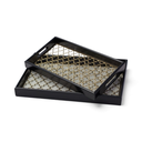 Tray Set 2pc 48x28/33x23cm Rectangular RHW-S3004