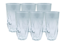 Tumbler 6pc 300ml Glass Huai Bo 16618