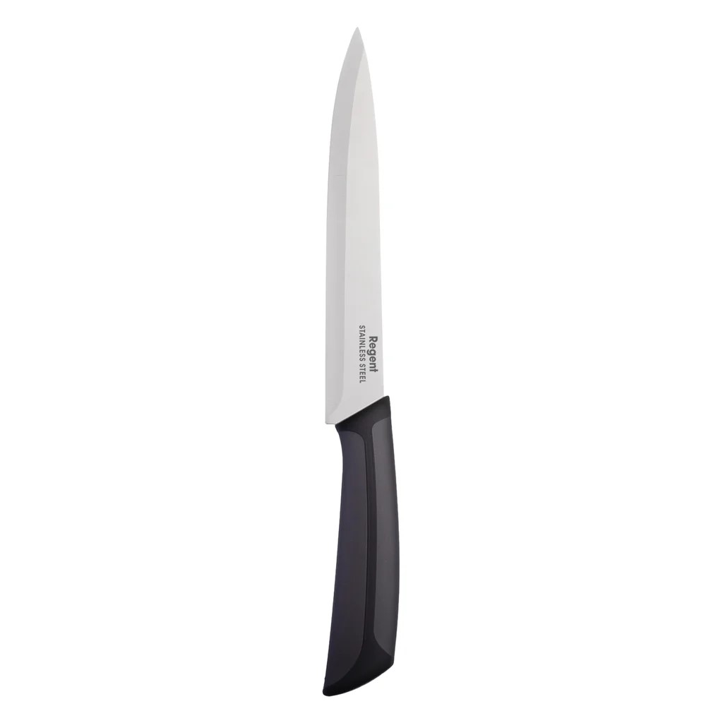 Carving Knife 320x30mm Black & Grey Handle  Kitchen Premium - RG 12617