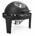 Chafing Dish 44x47cm Round Roll Top Window Colours
