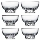 Bowl 6pc Set 270ml Glass Dessert - Mousse 530246