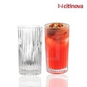 Tumbler 410ml 6pc Line Dilly Citinova 454520