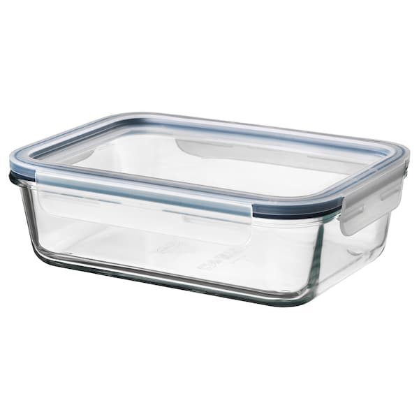 Glass Lunch Box 640ml Air Tight Lid CH1062