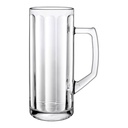 Beer Mug 550ml Glass Solid With Handle PJ142-20
