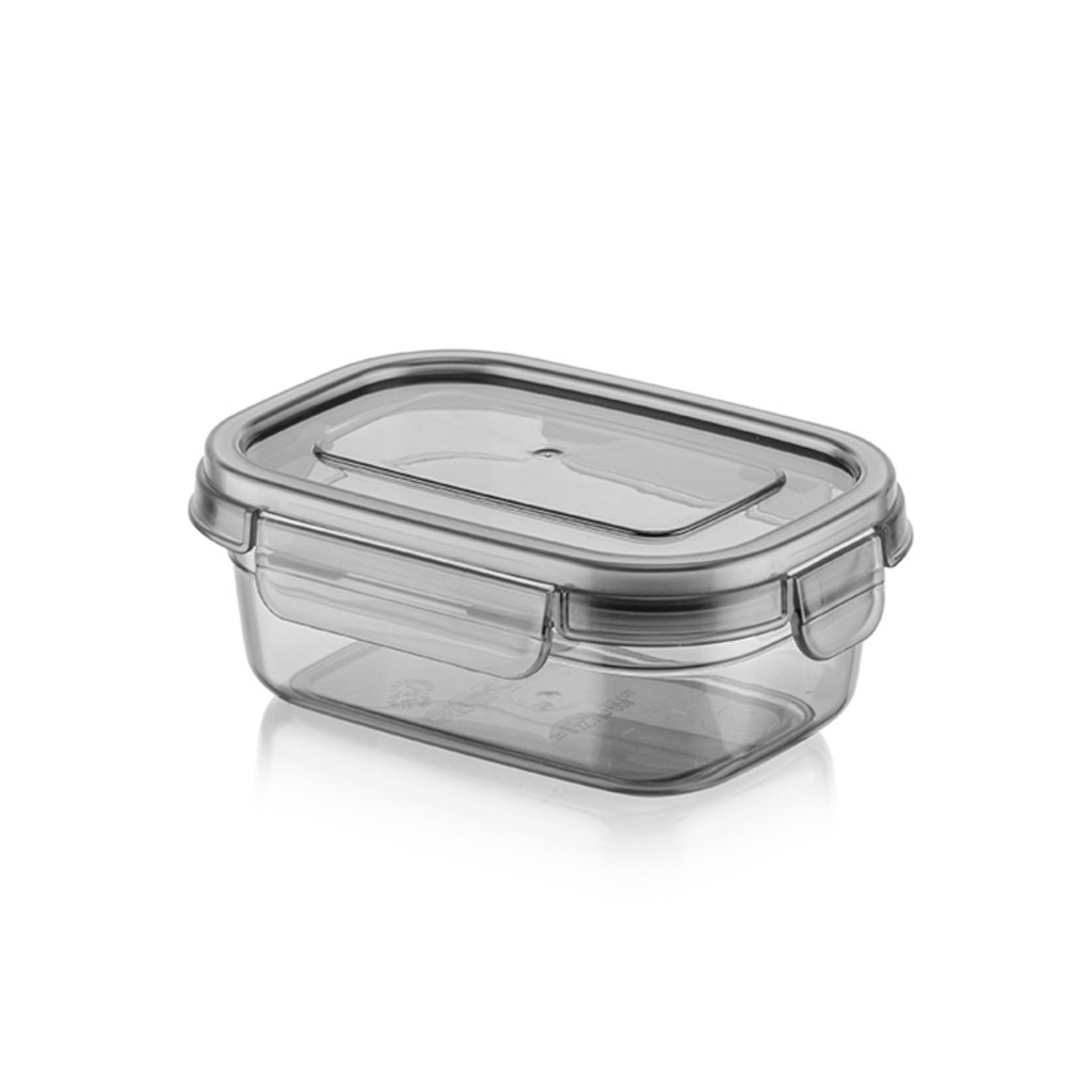 Storage Box 14x9.5x6cm 0.4lt Food Airtight Container Plastic With Lid BNM-7819
