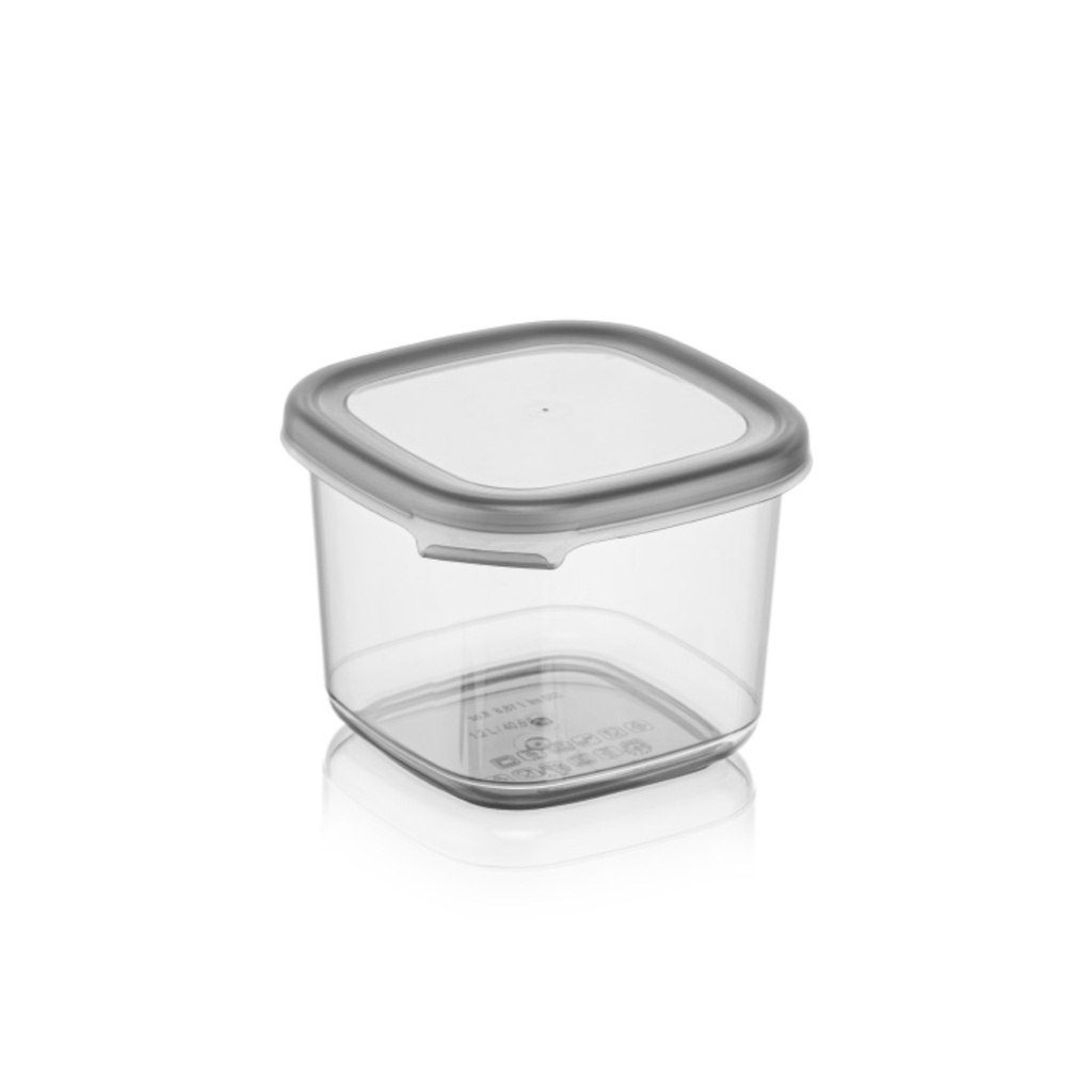 Storage Box 11x11x8cm 0.55lt food Container Plastic With Lid BNM-4092