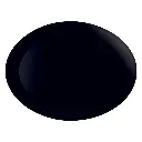 Platter 33x25cm Oval Black Opal Glass Luminarc 37056