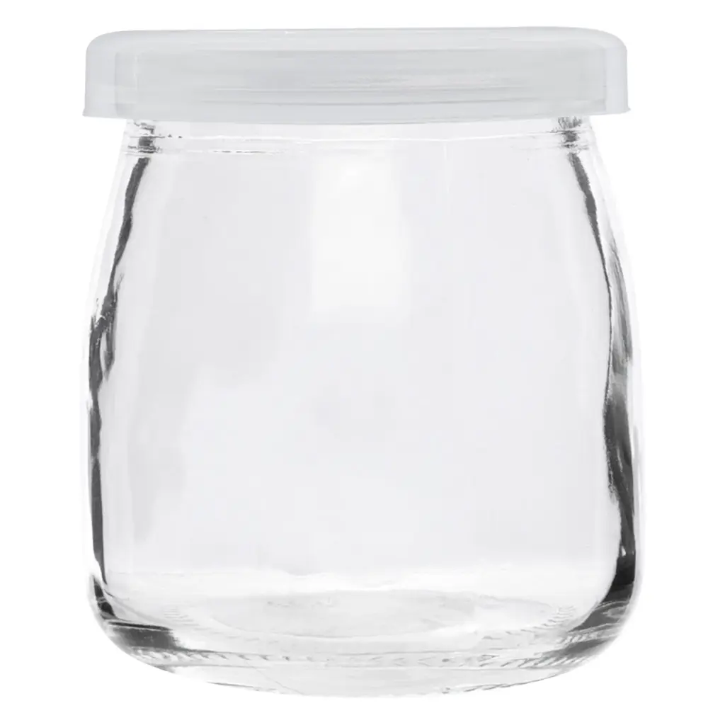 Spice Jar 165ml Clear Glass with Lid SD1041-3